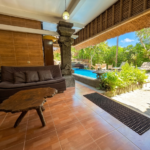 villa lotus jimbaran petit dejeuner terrasse 1