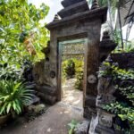 villa lotus jimbaran portail entree 1