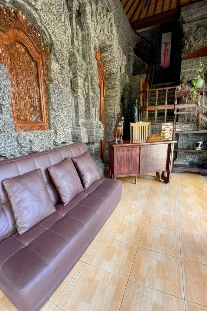 villa lotus jimbaran salon interieur 1
